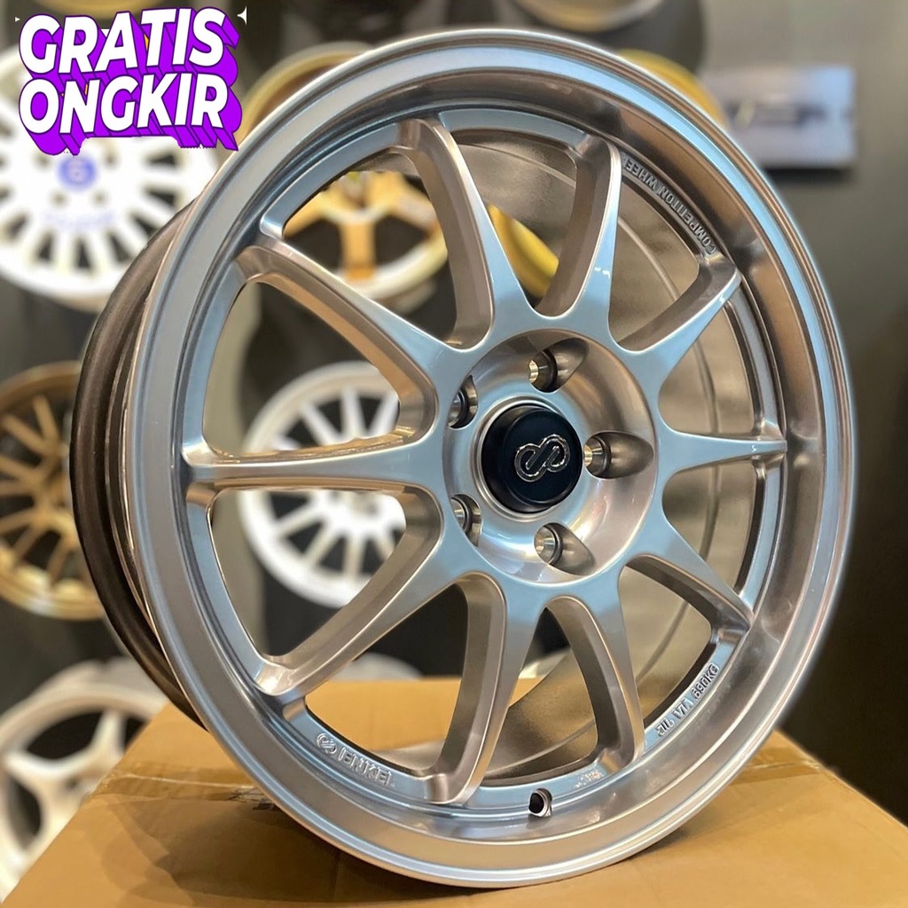 velg mobil rign 17 Enkei Es Tarmac R17x7,5 pcd 5x114 velg mobil xpander.innova.hrv.terios.rush