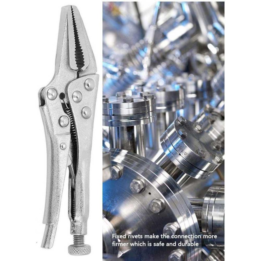 Tang Multifungsi Pliers Manual Pressure Mouth C Type 5 Inch - L100 - Silver