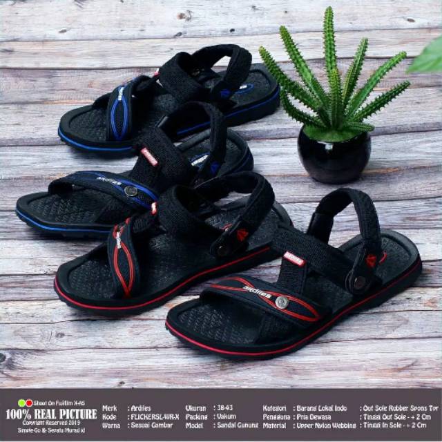 SANDAL GUNUNG ARDILES MODEL SLOP PRIA DEWASA ARD FLICKER SIZE 38-43