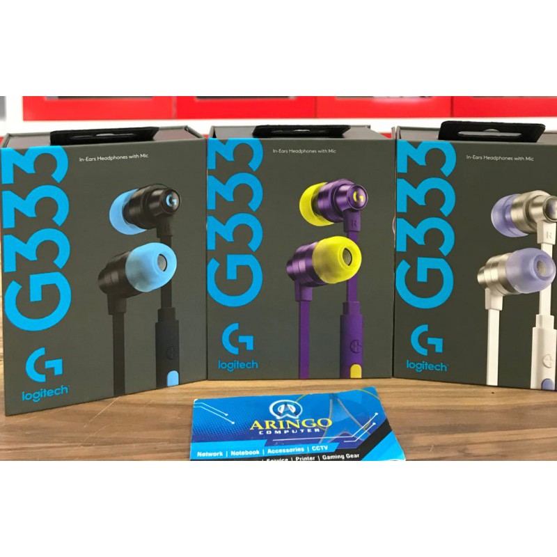 Headset Logitech EARPHONE Gaming G333 BLACK