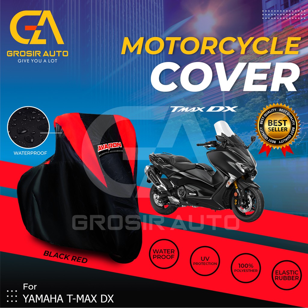 Sarung Motor AVARON TMAX/ Penutup Pelindung Body Cover Motor Warna Anti Air Merk Avaron