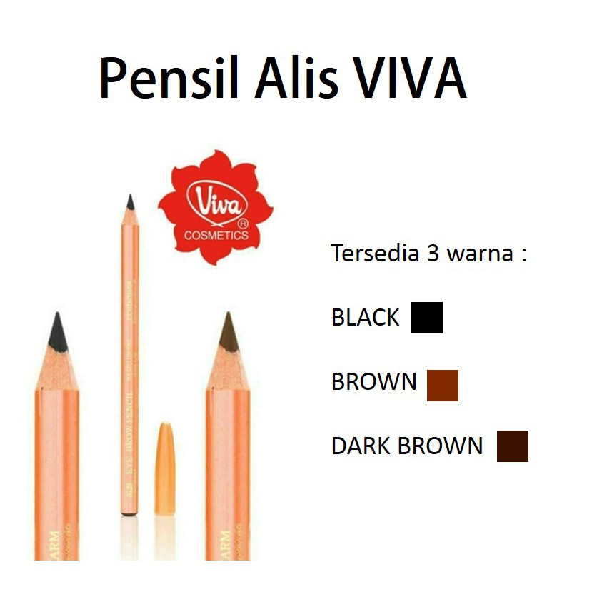 VIVA PENSIL ALIS VIVA + RAUTAN