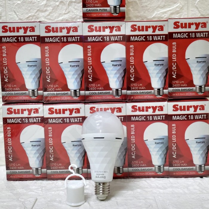 Lampu Emergency Led Surya Magic 18W