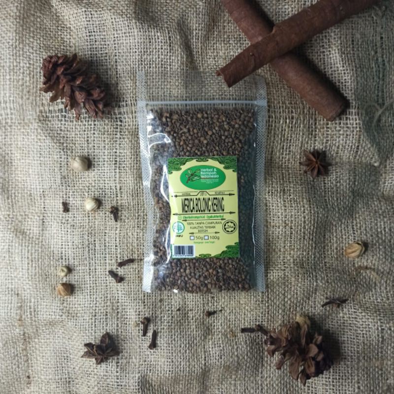 

MERICA BOLONG KERING - 50 GR / REMPAH / JSR / 100% MURNI