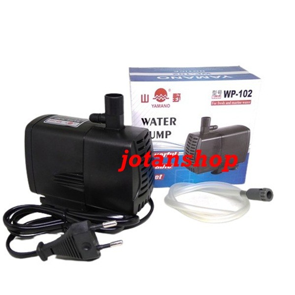 YAMANO WP 102 WP102 WP-102 Pompa Air Celup Kolam Aquarium aquascape hidroponik