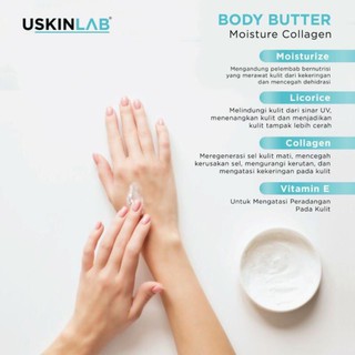 Image of thu nhỏ USKINLAB Body Butter Mouisture Collagen Melembabkan Kulit Dan Mempercepat Pemutihan #7