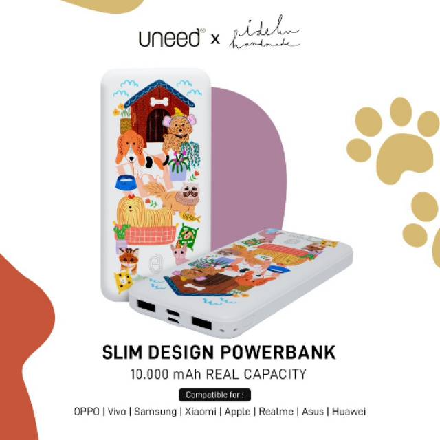 UNEED x Ideku Handmade Powerbank Anabul
