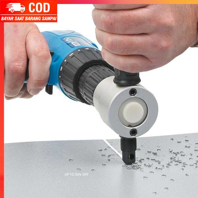 (100% BARANG ORI) VOKPRO Mata Bor Double Head Metal Sheet Cutter 360 Degree - 160A