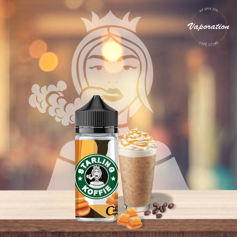 FREEBASE LIQUID 100% AUTHENTIC STARLING KOFFIE FREEBASE LIQUID 60ML