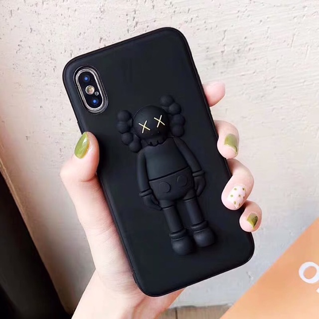 Black Kaws Case ALL PHONE TYPES