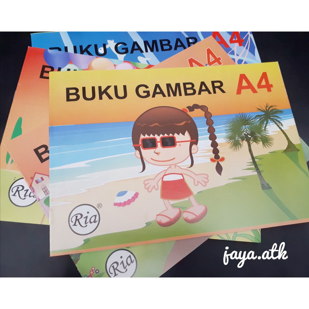 Jual Buku Gambar A4 Ria Shopee Indonesia