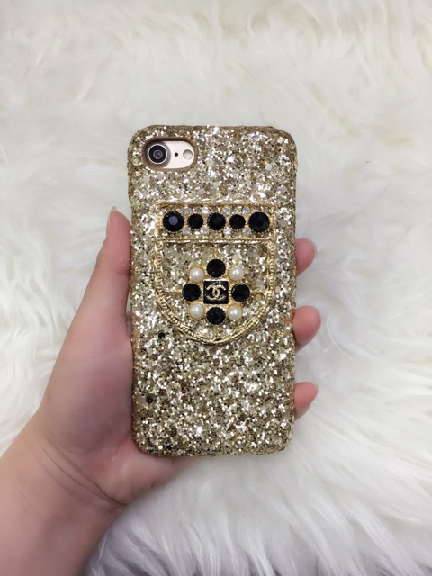 Case Glitter ip 8plus Ip 7 Oppo F1plus