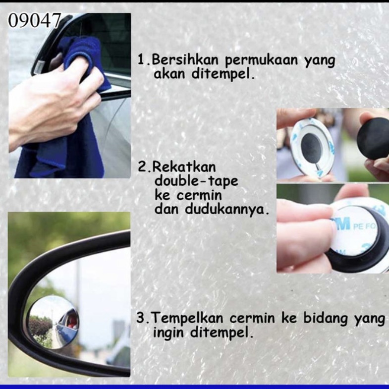 Kaca Cermin Blindspot Spion Tambahan Kaca Spion