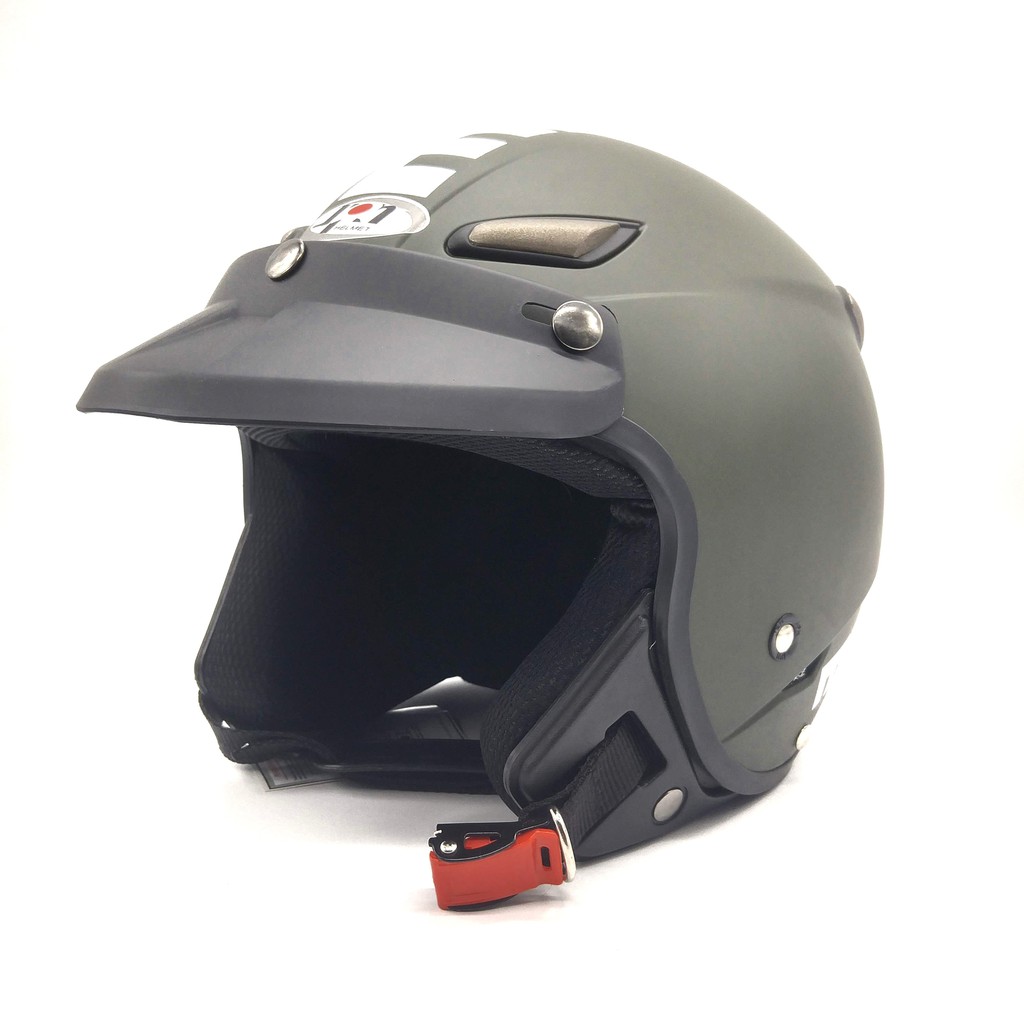 Helm JPN MOMO + Pet Klasik ( Helm Klasik / Helm Vespa / Helm Retro )