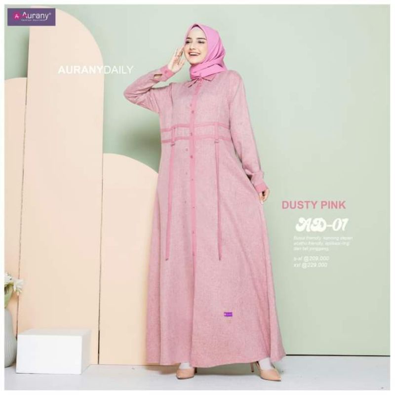 Set gamis aurany ori syar'i syari model terbaru lebaran 2022, warna sangat menarik, favorit semua wa