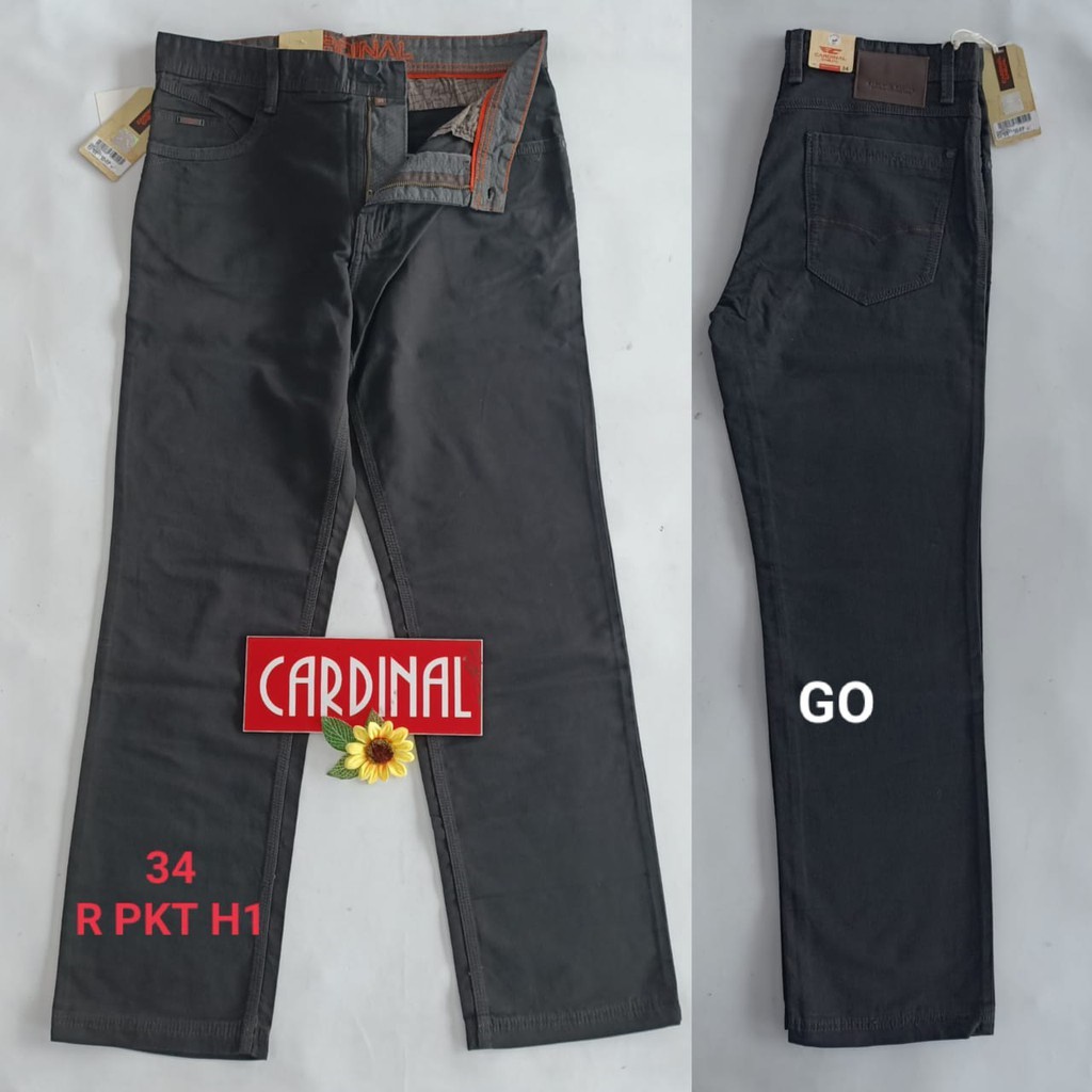 BB 34-PKT CARDINAL CASUAL CELANA POCKETS PANJANG Pria Fashion Laki Brand Kekinian Celana Chino