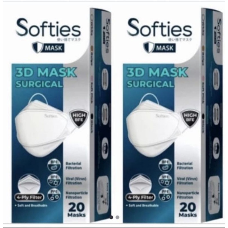 Softies 3D Surgical Mask KF94