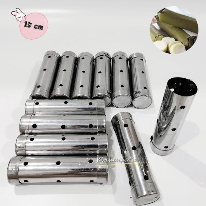 

Cetakan Lontong Stainless 15 cm (1 lusin)