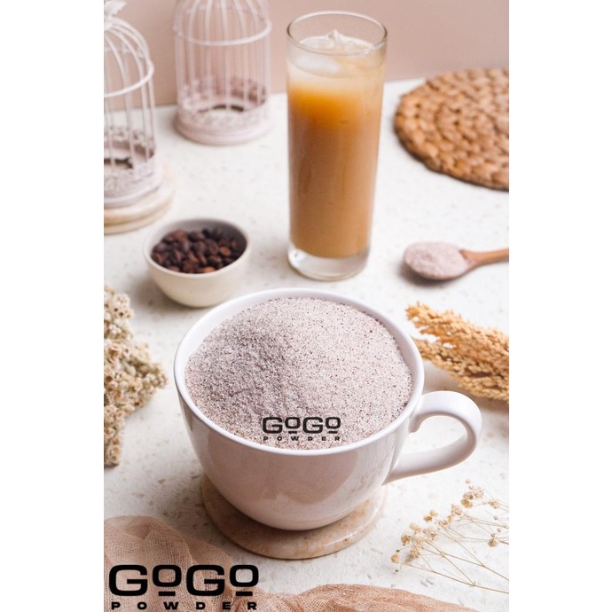 

}}}}}}] Bubuk Minuman Cappucino Premium Powder Drink 1KG - GoGo Powder