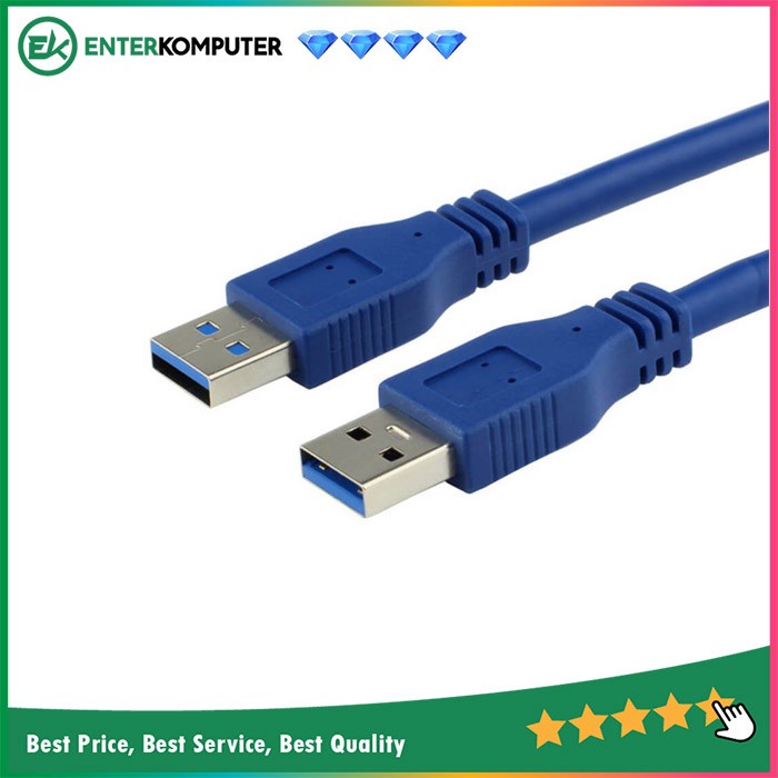 Cable USB To USB 3.0 (Male To Male) - 1.5 Meter