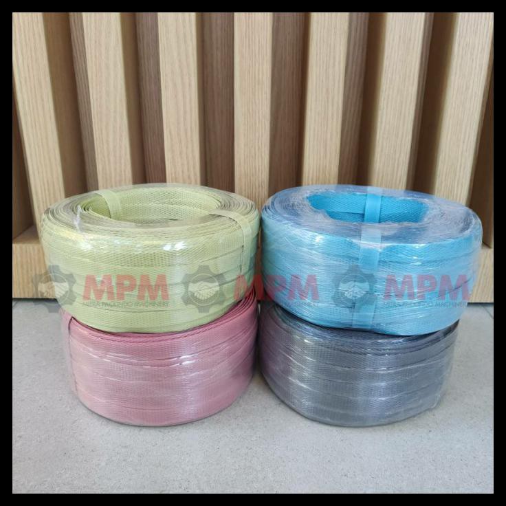 

Tali Strapping Band 15Mm 1Kg / Tali Straping 15 Mm Plastik Ikat Barang - 15Mm,1Kg Kuning