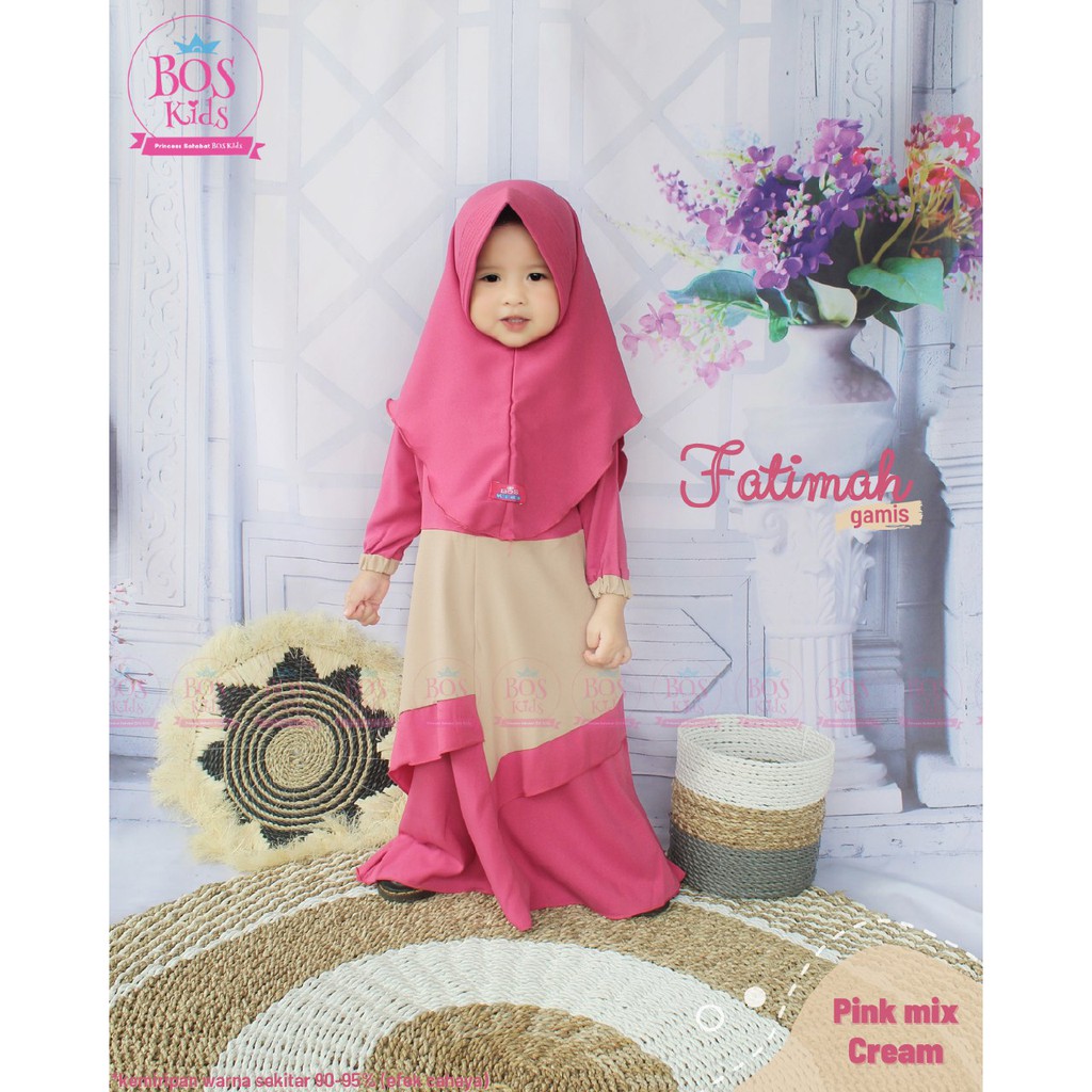 GAMIS ANAK (GAMIS FATIMAH) BY BOS KIDS