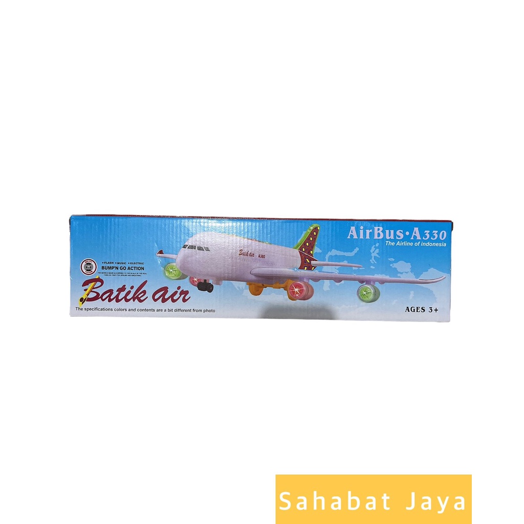 MAINAN ANAK PESAWAT BATIK AIR 55010