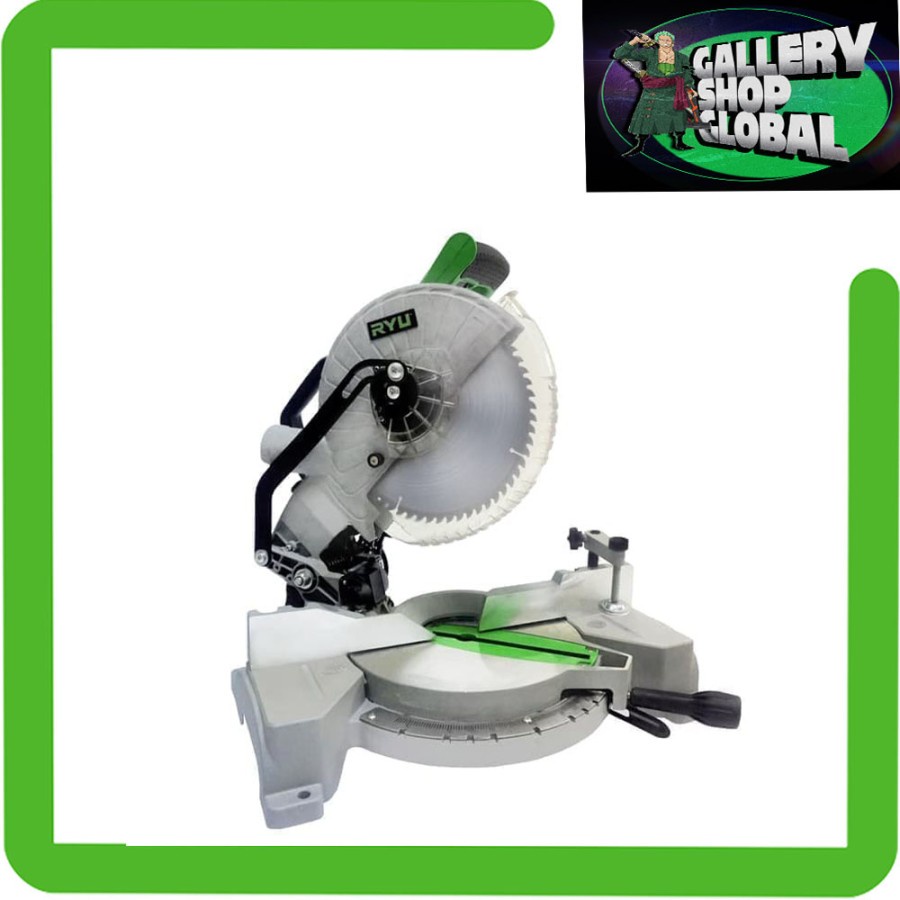 Ryu RMS 255 Mesin Potong Alumunium Kayu Mitre Saw 10" Miter Saw 10inch