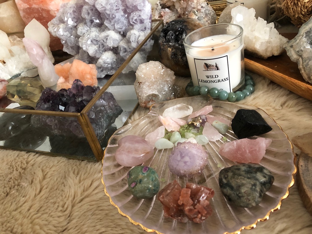 Golden Rim Seashell Plate Tray