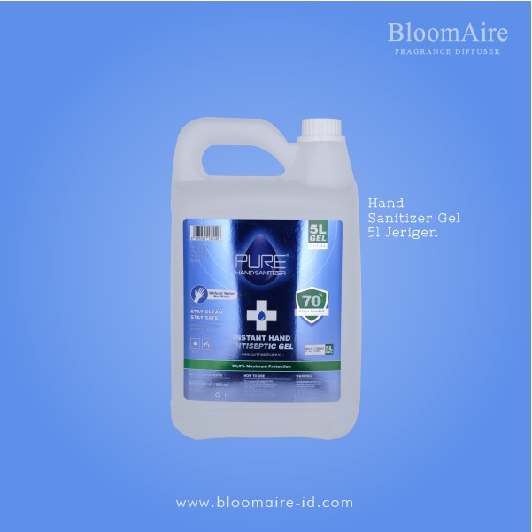PURE Hand Sanitizer 5 Liter GEL/CAIR