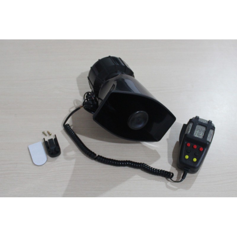 Klakson Mic 7 Suara Toa Polisi Sirine buat motor touring wilwood