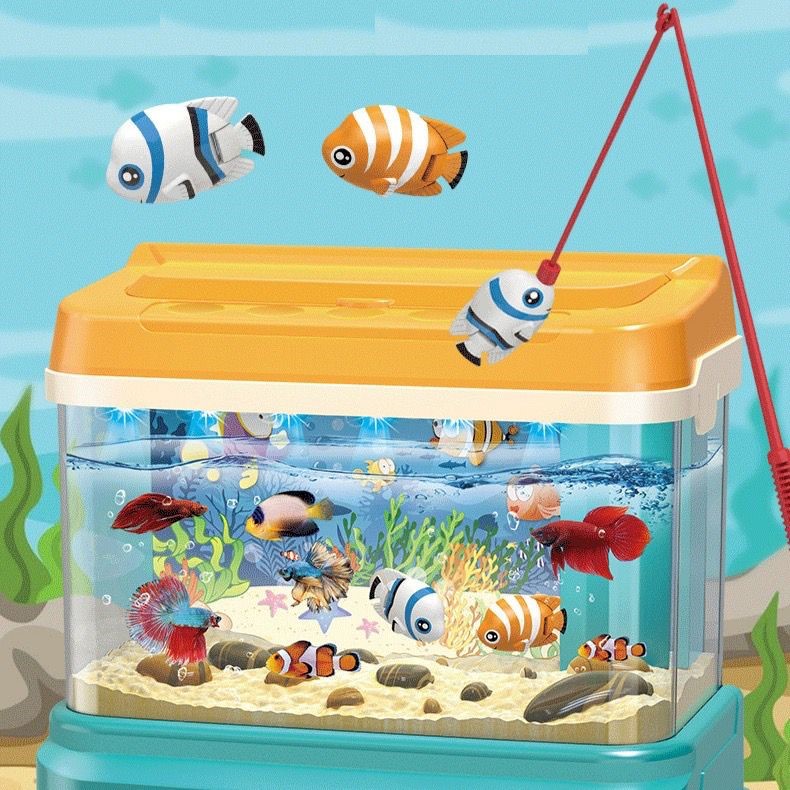 Mainan Pancingan Ikan FUN AQUARIUM Magnetic Parent- Child Interaction