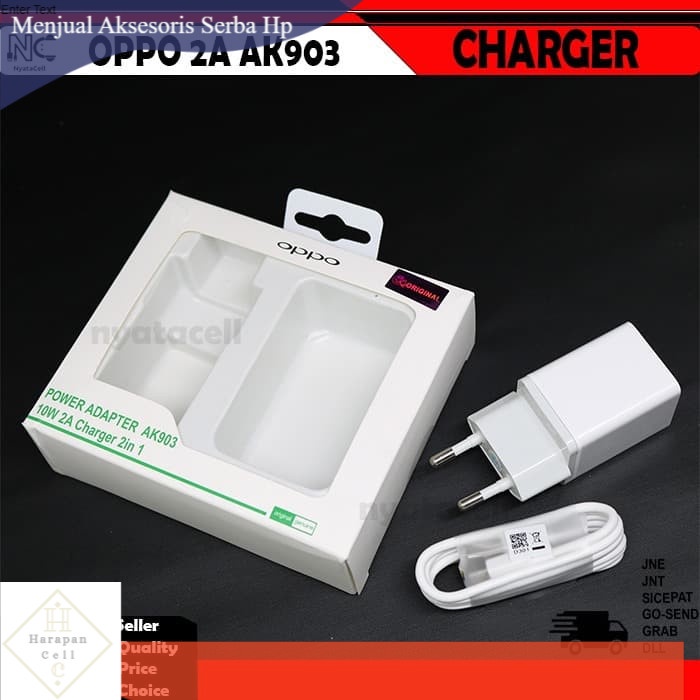 Jual Charger Oppo 2a Original 100 Ak903 Ori Usb Fast A39 Neo 7 Neo 9 F1s Putih Harapan Cell