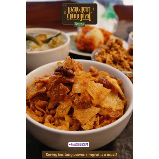 

Keripik Kentang Balado Kacang Pawon Ningrat