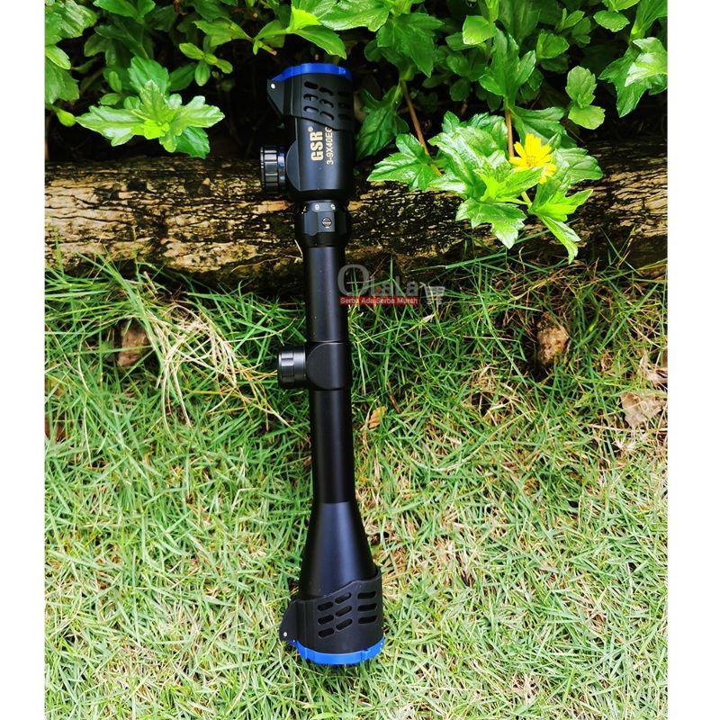 Telescope Gsr 3-9x40 EG Tutup Flip Nyala 3 Lampu