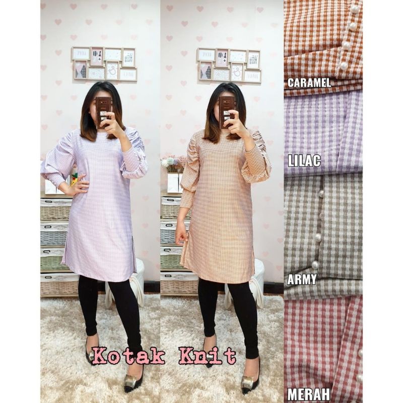 TUNIK KOTAK KNIT MIZZLE