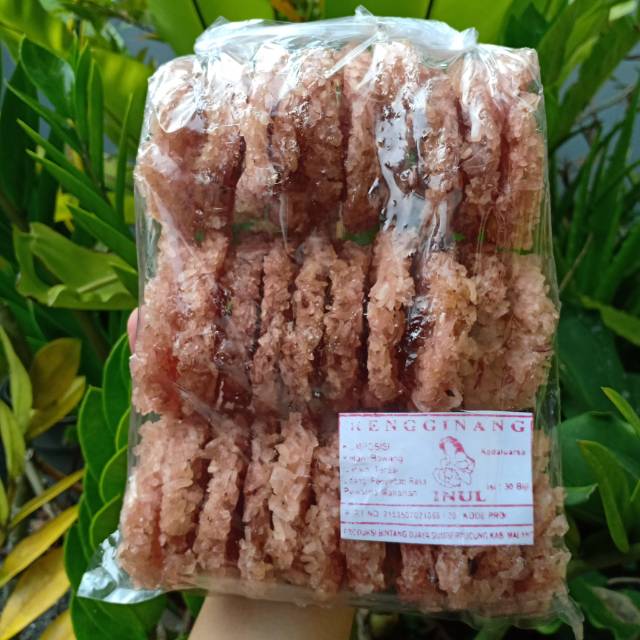

Regginang varian Trasi