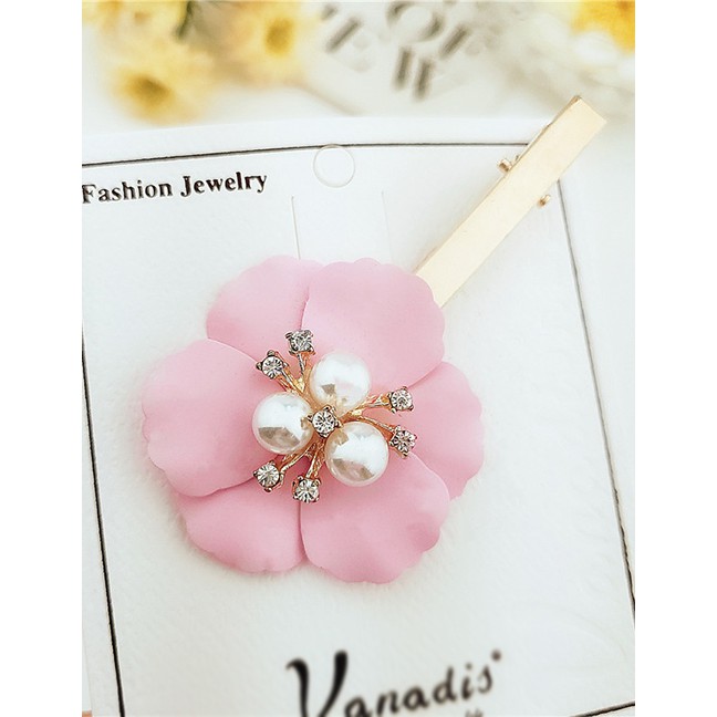 LRC Jepit Rambut Fashion Alloy Large Flower Hair Clip F6204X