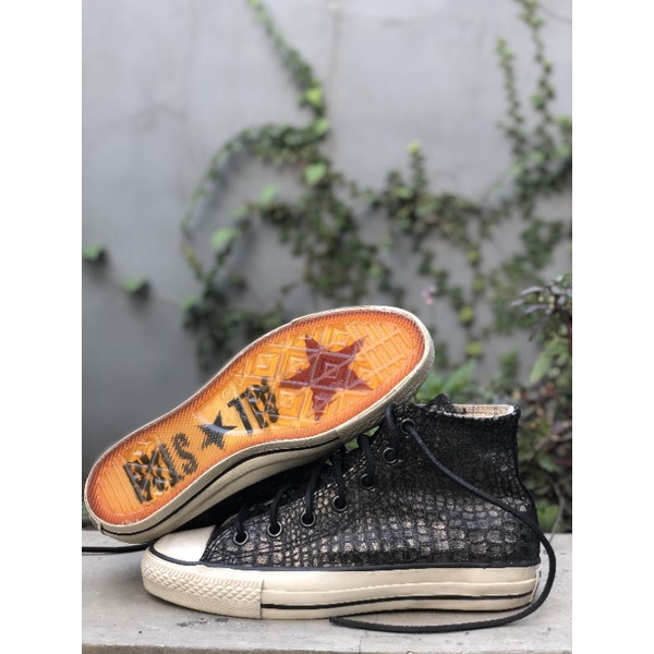 Koncentration eventyr Tal til Converse X John Varvatos Snake Skin Double Zip | islamiyyat.com