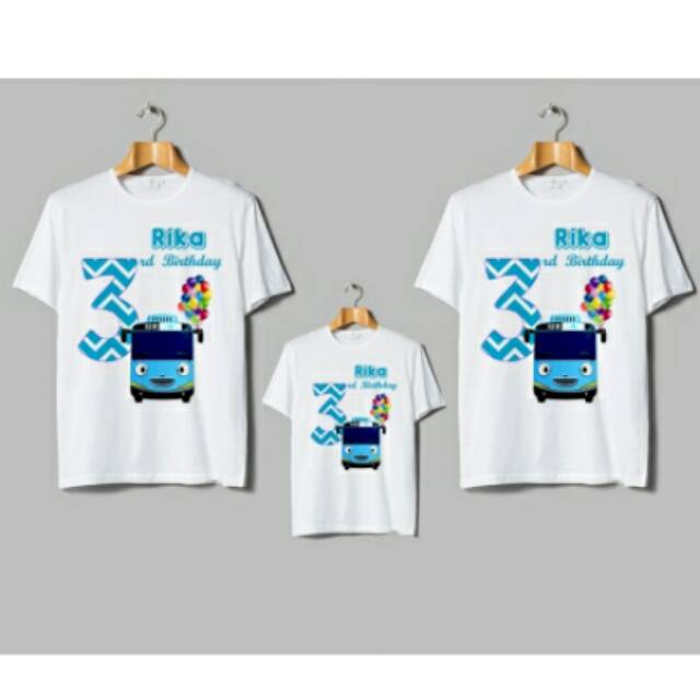 Kaos Tayo Ulang Tahun Anak
