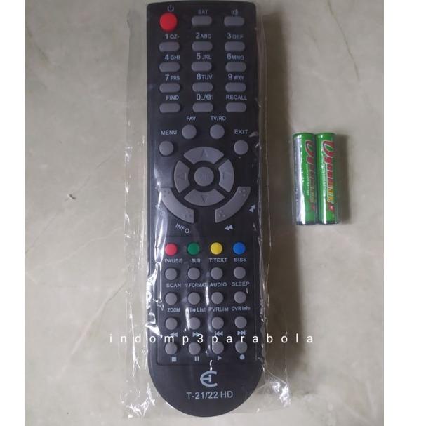 Remot utk Tanaka T22 HD Jurassic, T21 HD New Samurai, T21 HD New Sakura, + Bonus Batre "Ci31au22ι"