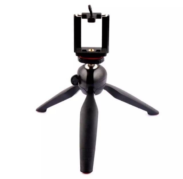 TRIPOD YUNTENG YT 228 BLACK / TRIPOD MINI YUNTENG / TRIPOD CAMERA PHONE