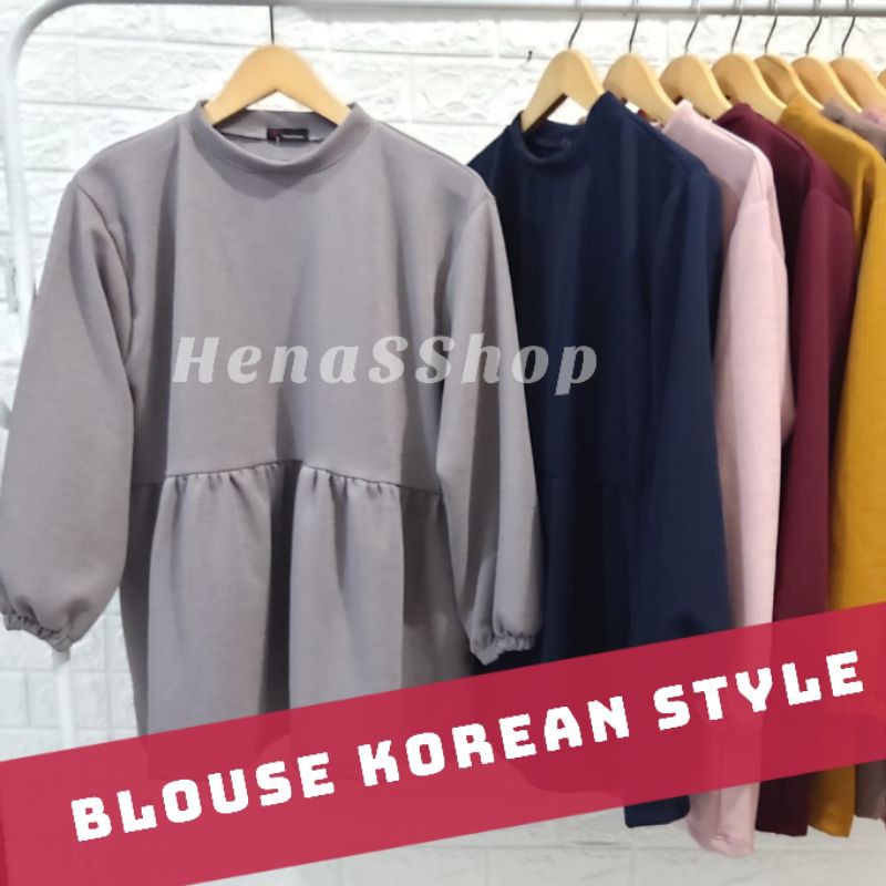 BLOUSE WANITA KOREAN STYLE BLOUSE KOREA BLOUSE PREMIUM H04