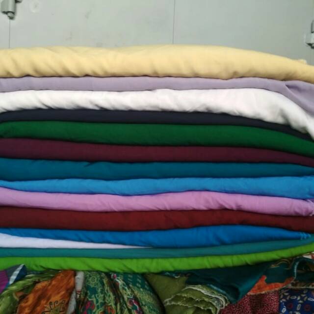 Kain kiloan polos murah