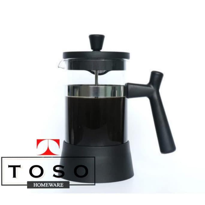 

TS248 Glass Coffee Pot Coffee Plunger 600ml French Press Kopi Teh BERKUALITAS