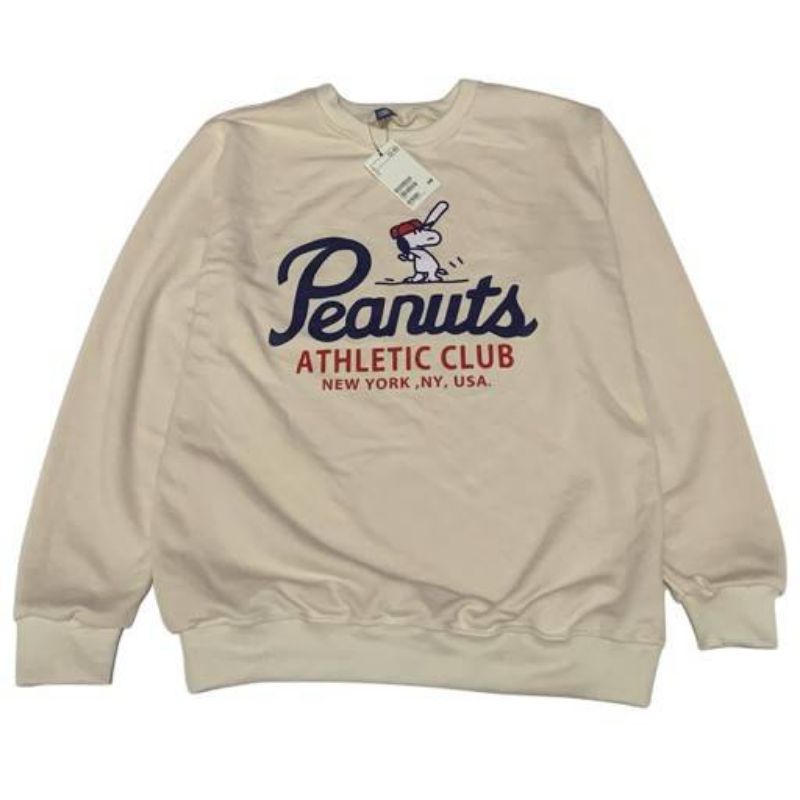 CREWNECK PEANUTS CREAM