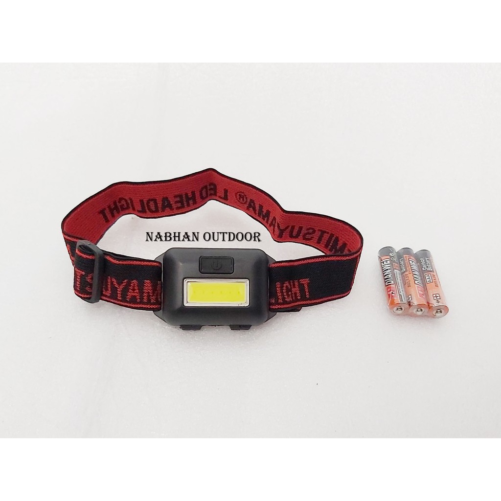 Headlamp Senter kepala LED COB