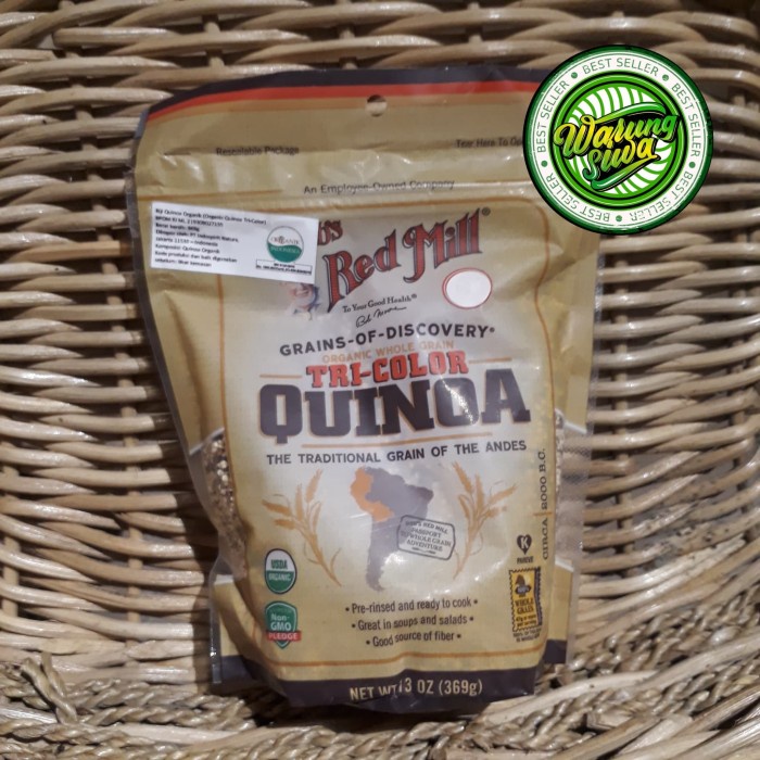 

Bob's red mill organic red quinoa grain 369 gram