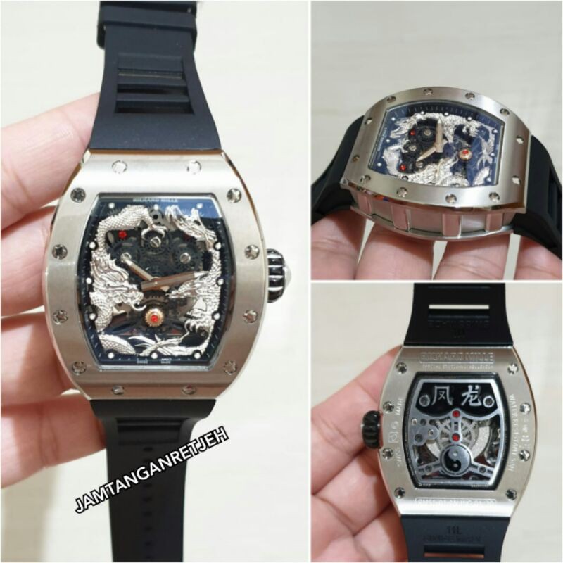 JAM TANGAN PRIA RM AUTOMATIC MESIN SWISS