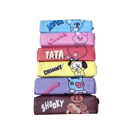 Kotak Pensil Tepak Pensil Lucu Motif Unik Tempat Pensil Murah-BTS SINGLE